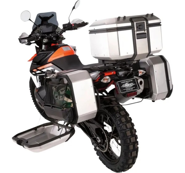 MOOSE OFFROAD HARD-PARTS Aluminium-Koffer - Detailansicht
