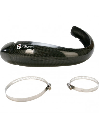 MOOSE RACING AUSPUFFSCHUTZ KARBONFASER FÜR 2-TAKT AUSPUFF MOOSE RACING AUSPUFFSCHUTZ KARBONFASER FÜR 2-TAKT AUSPUFF