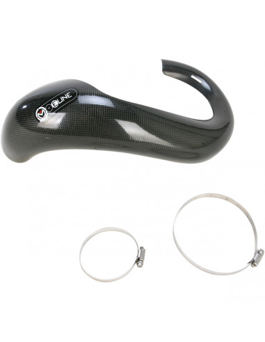 MOOSE RACING AUSPUFFSCHUTZ KARBONFASER FÜR 2-TAKT AUSPUFF MOOSE RACING AUSPUFFSCHUTZ KARBONFASER FÜR 2-TAKT AUSPUFF