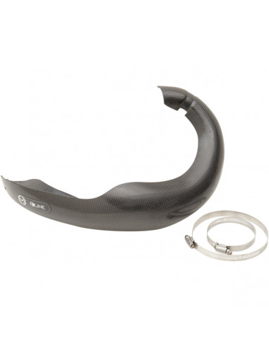 MOOSE RACING AUSPUFFSCHUTZ KARBONFASER FÜR 2-TAKT AUSPUFF MOOSE RACING AUSPUFFSCHUTZ KARBONFASER FÜR 2-TAKT AUSPUFF