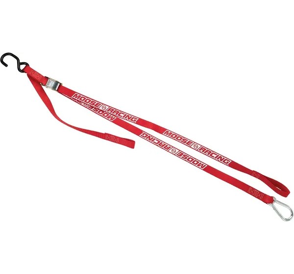 MOOSE OFFROAD HARD-PARTS Spanngurte - TIE DOWN W/CARABINR&SH RD