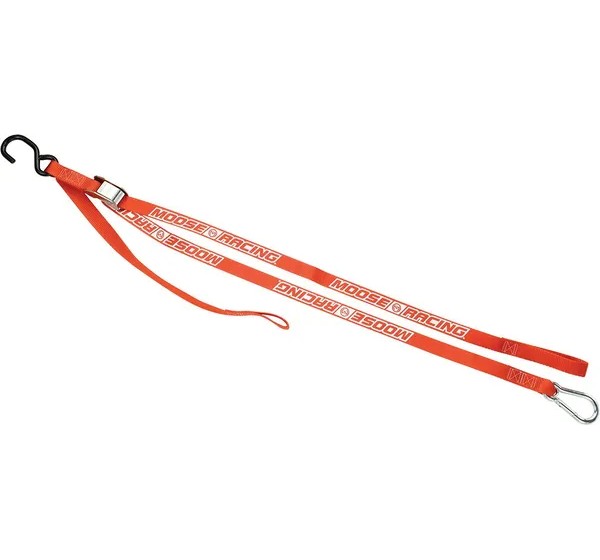 MOOSE OFFROAD HARD-PARTS Spanngurte - TIE DOWN W/CARABINR&SH OR