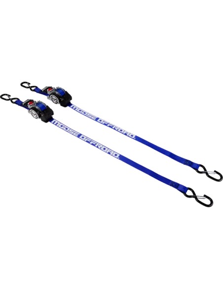 MOOSE OFFROAD HARD-PARTS Spanngurte - TIE DOWN 1x10' RETRACTABLE RAT