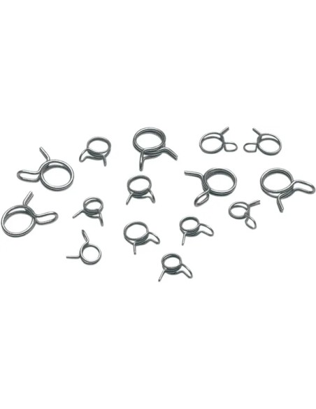 MOOSE OFFROAD HARD-PARTS Montagematerial & Zubehör - MSE WIRE CLMPS 15PC ASST