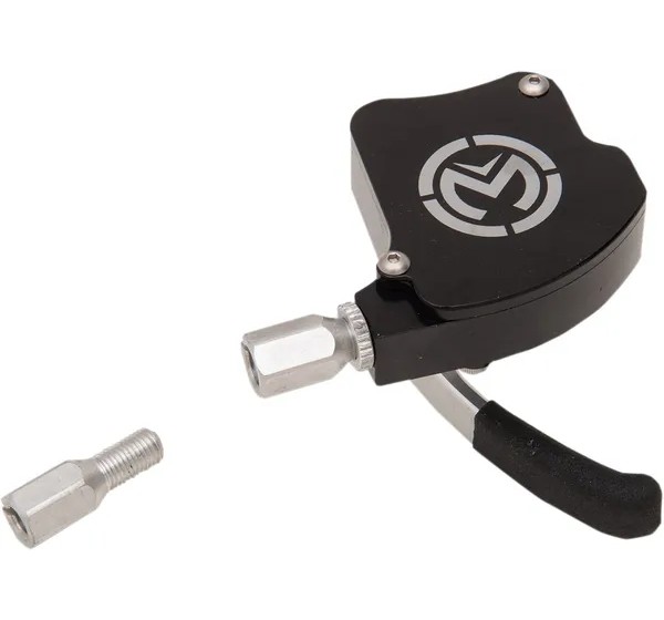 MOOSE OFFROAD HARD-PARTS Gasgriffe - ATV THUMB THROTTLE-BLACK
