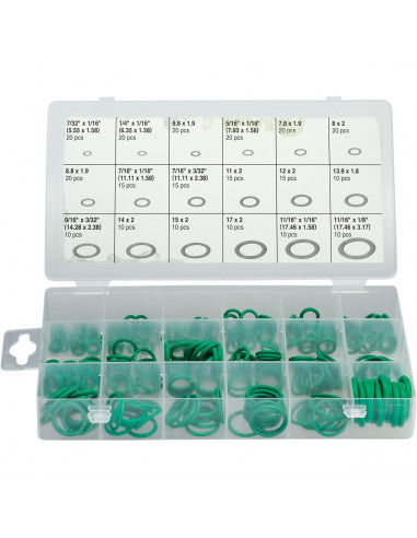 MOOSE RACING O-RINGE 18 GRÖßEN KIT 270ER PACKUNG MOOSE RACING O-RINGE 18 GRÖßEN KIT 270ER PACKUNG