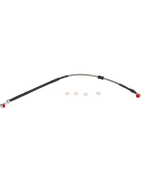 MOOSE OFFROAD HARD-PARTS Brems- & Kupplungsleitungen für HONDA CRF 450 R 2002-2004
