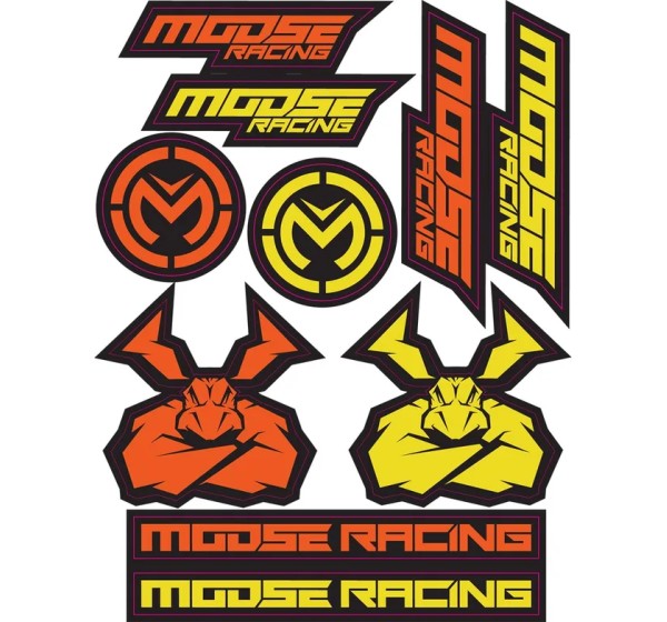 MOOSE OFFROAD SOFT-GOODS Dekorsätze & Aufkleber - Einbaubeispiel