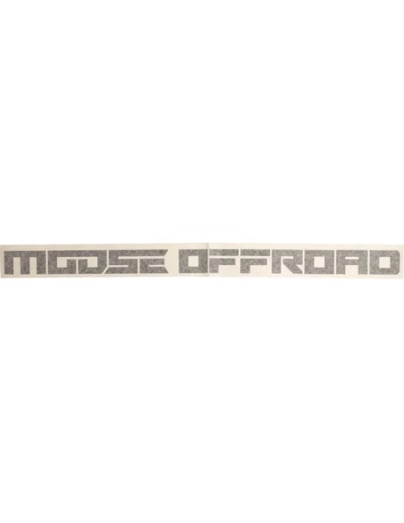 MOOSE OFFROAD SOFT-GOODS Dekorsätze & Aufkleber - DECAL MOOSE OFFROAD BLACK