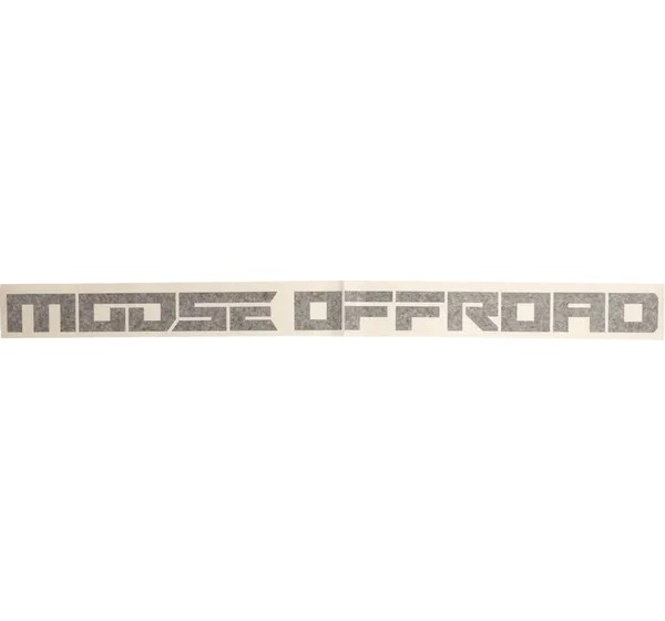 MOOSE OFFROAD SOFT-GOODS Dekorsätze & Aufkleber - DECAL MOOSE OFFROAD BLACK