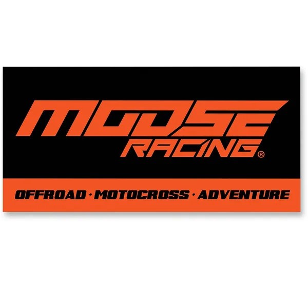MOOSE OFFROAD SOFT-GOODS Werbeartikel - BANNER S18 MSE SHOP 4' BK