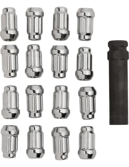 MOOSE OFFROAD FOUR WHEEL Montagematerial & Zubehör - LUGNT 10MM SPLND CHR 16PK