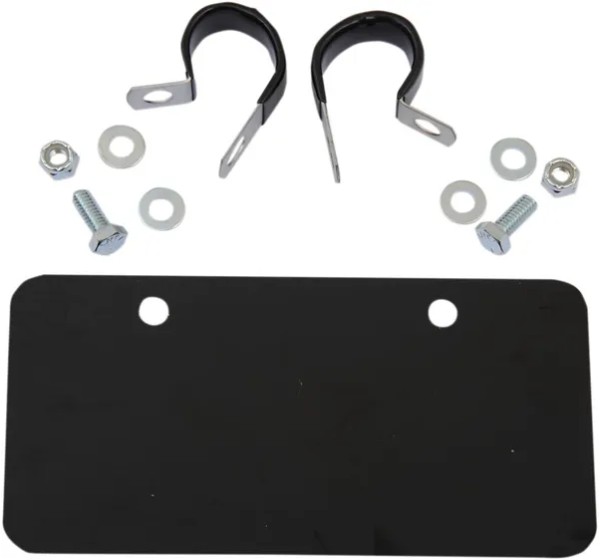 MOOSE OFFROAD FOUR WHEEL Kennzeichen - MUD LICENSE PLT HOLDR-BLK