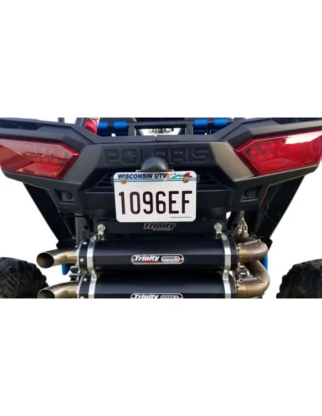 MOOSE OFFROAD FOUR WHEEL Kennzeichen - Einbaubeispiel