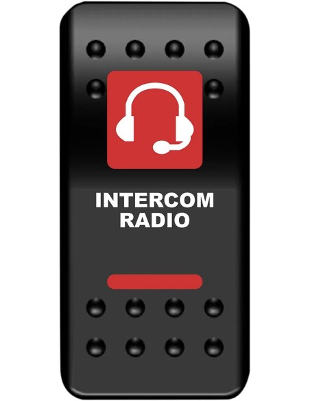 MOOSE OFFROAD FOUR WHEEL Montagematerial & Zubehör - SWITCH ROCKER INTERCOM RD