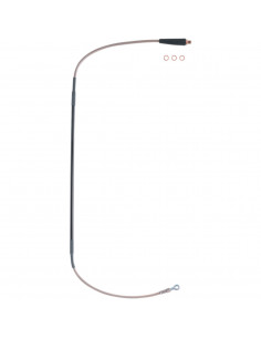 MOOSE RACING BREMSLEITUNG EDELSTAHL VORNE HONDA 2