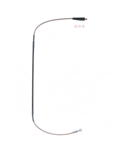 MOOSE RACING BREMSLEITUNG EDELSTAHL VORNE HONDA Bild 2 MOOSE RACING BREMSLEITUNG EDELSTAHL VORNE HONDA Bild 2