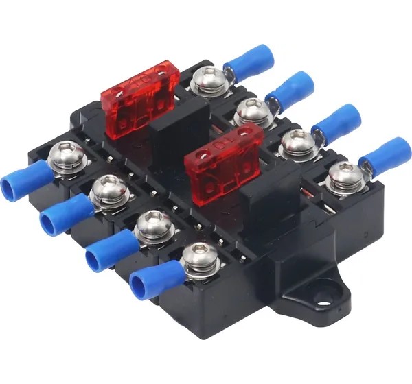 MOOSE OFFROAD FOUR WHEEL Kabel & Schalter - MODULAR FUSE BLOCK 5A/10A 4PK