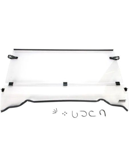 MOOSE OFFROAD FOUR WHEEL Windschilde für POLARIS RANGER 500 2X4 2004-2008