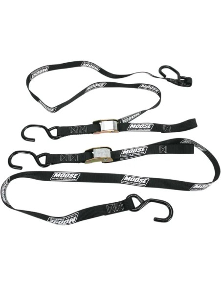 MOOSE OFFROAD FOUR WHEEL Spanngurte - TIE DOWN MUD 1 BLACK