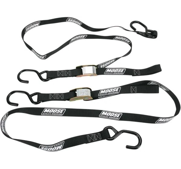 MOOSE OFFROAD FOUR WHEEL Spanngurte - TIE DOWN MUD 1 BLACK