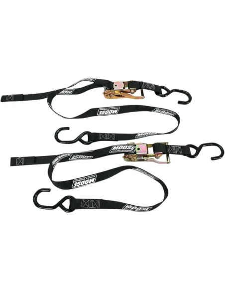 MOOSE OFFROAD FOUR WHEEL Spanngurte - TIE DOWN 1 RATCHET BLK