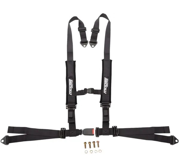 MOOSE OFFROAD FOUR WHEEL Montagematerial & Zubehör - HRNESSEAT 2X2 4PT AUTO BK