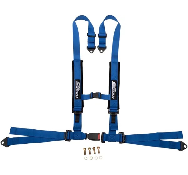 MOOSE OFFROAD FOUR WHEEL Montagematerial & Zubehör - HRNESSEAT 2X2 4PT AUTO BU
