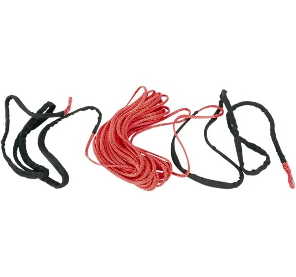 MOOSE OFFROAD- SNOW Seilwinden - WINCH ROPE 3/16 X50' RED
