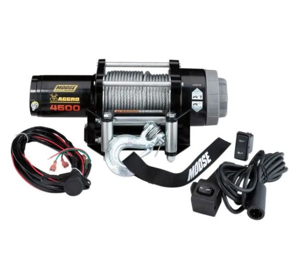 MOOSE OFFROAD- SNOW Seilwinden für KAWASAKI KAF 400 4X4 2005-2020