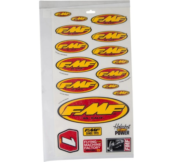 FMF Dekorsätze & Aufkleber - DECAL FMF ASSORTED SHEET