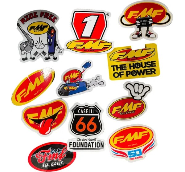 FMF Dekorsätze & Aufkleber - DECAL STICKER PACK GO FAST HAV