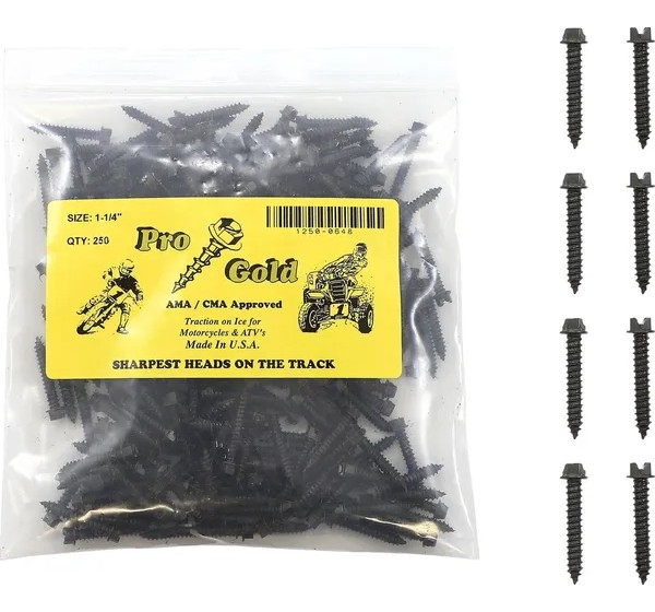 GOLD SCREWS Traktionsprodukte - SCREWS PRO GOLD 1-1/4 250
