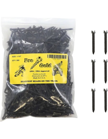 GOLD SCREWS Traktionsprodukte - SCREWS PRO GOLD 1-1/2 500