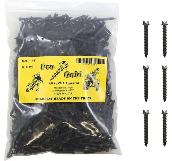 GOLD SCREWS Traktionsprodukte - SCREWS PRO GOLD 1-1/2 500