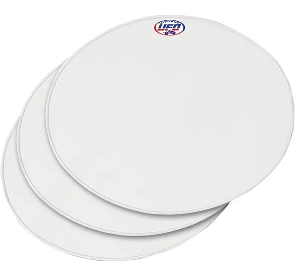UFO Karosserieteile & Schutzbleche - KIT UNI OVAL PLATE WH 3PC
