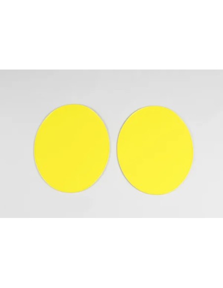 UFO Karosserieteile & Schutzbleche - UNI OVAL PLATE YL 2PC