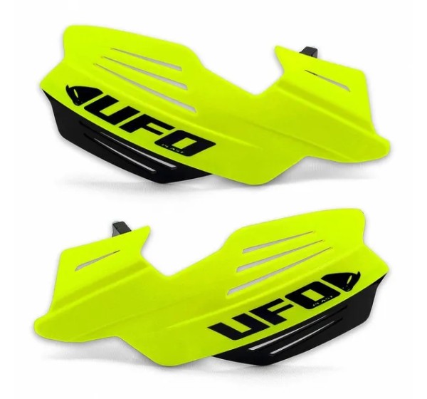 UFO Handprotektoren - HANDGUARDS VULCAN FL YEL