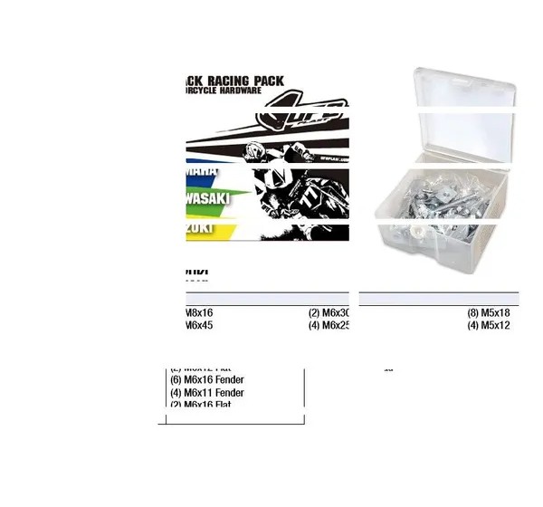 UFO Rahmenkomponenten - TRACK RCING PACK YAM/KAW