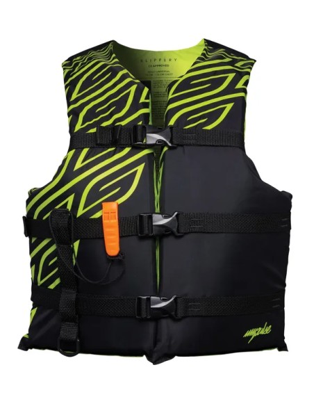 SLIPPERY Schwimmwesten - VEST IMPLS BK/LM UNVR