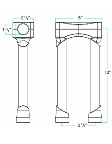 BILTWELL Risers - Detailansicht