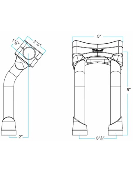 BILTWELL Risers - Detailansicht