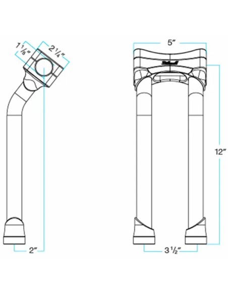 BILTWELL Risers - Detailansicht