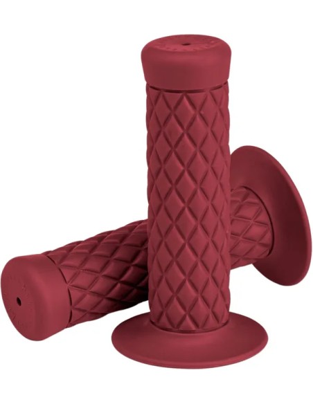 BILTWELL Griffe - GRIPS THRUSTER 7/8 OXBLOOD
