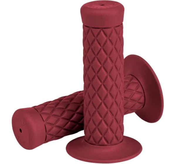 BILTWELL Griffe - GRIPS THRUSTER 7/8 OXBLOOD