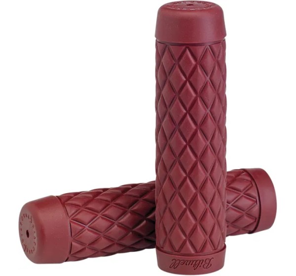 BILTWELL Griffe - GRIPS TORKER 7/8 OXBLOOD