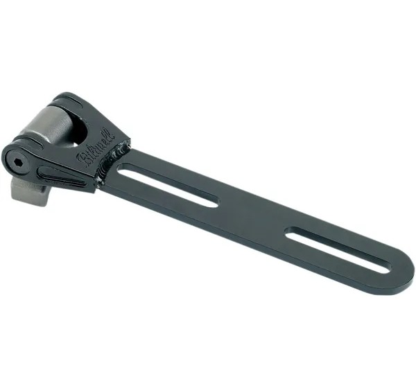 BILTWELL Montagematerial & Zubehör - HINGE SEAT MOUNT CHROMOLY BLAC