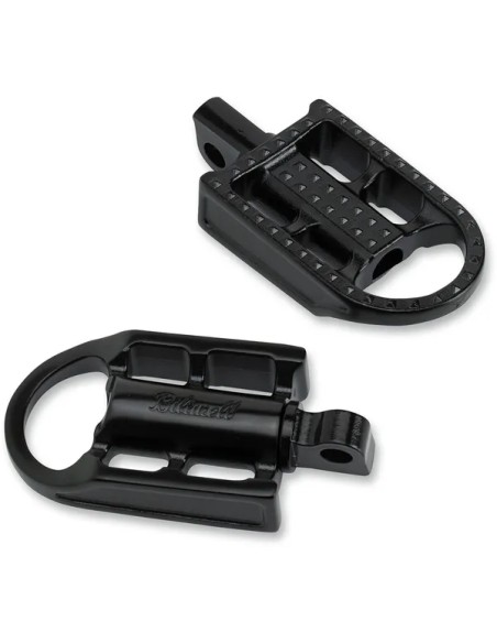 BILTWELL Fußrasten - FOOTPEGS MUSHMAN BLK