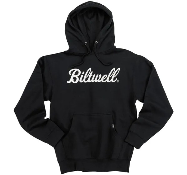 BILTWELL Hoodies, Sweatshirts & Jacken - HOODIE SCRIPT PULLOVER BK 2X