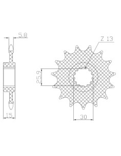 Powerdrive-Ritzel